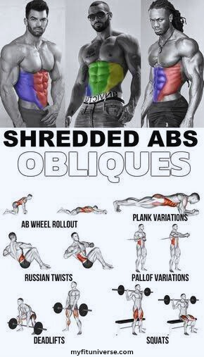 Six pack exercise at home