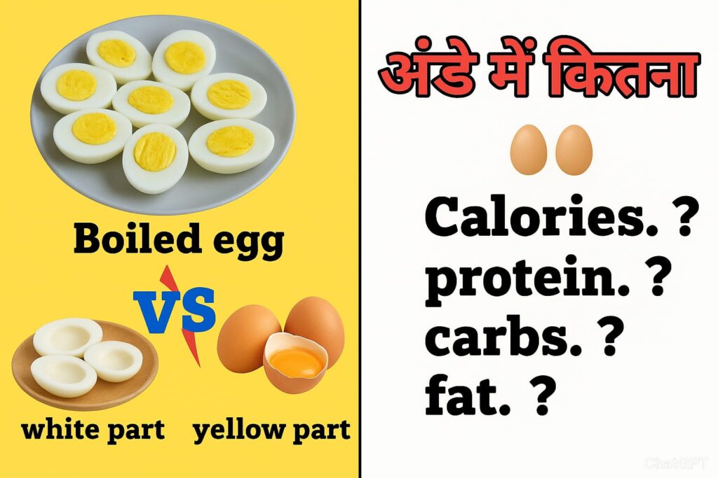 एक अंडे में कितना प्रोटीन होता है