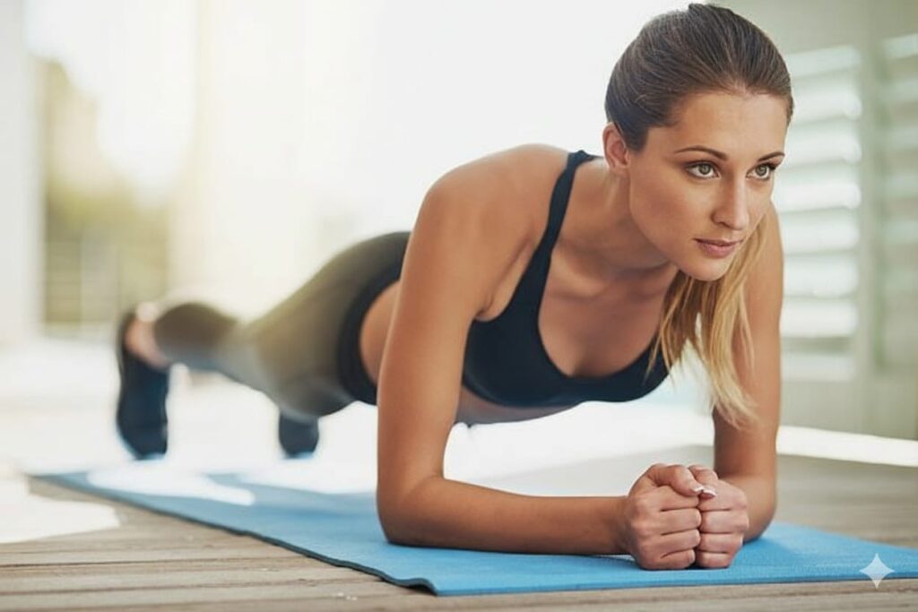 Plank exercise ke fayde