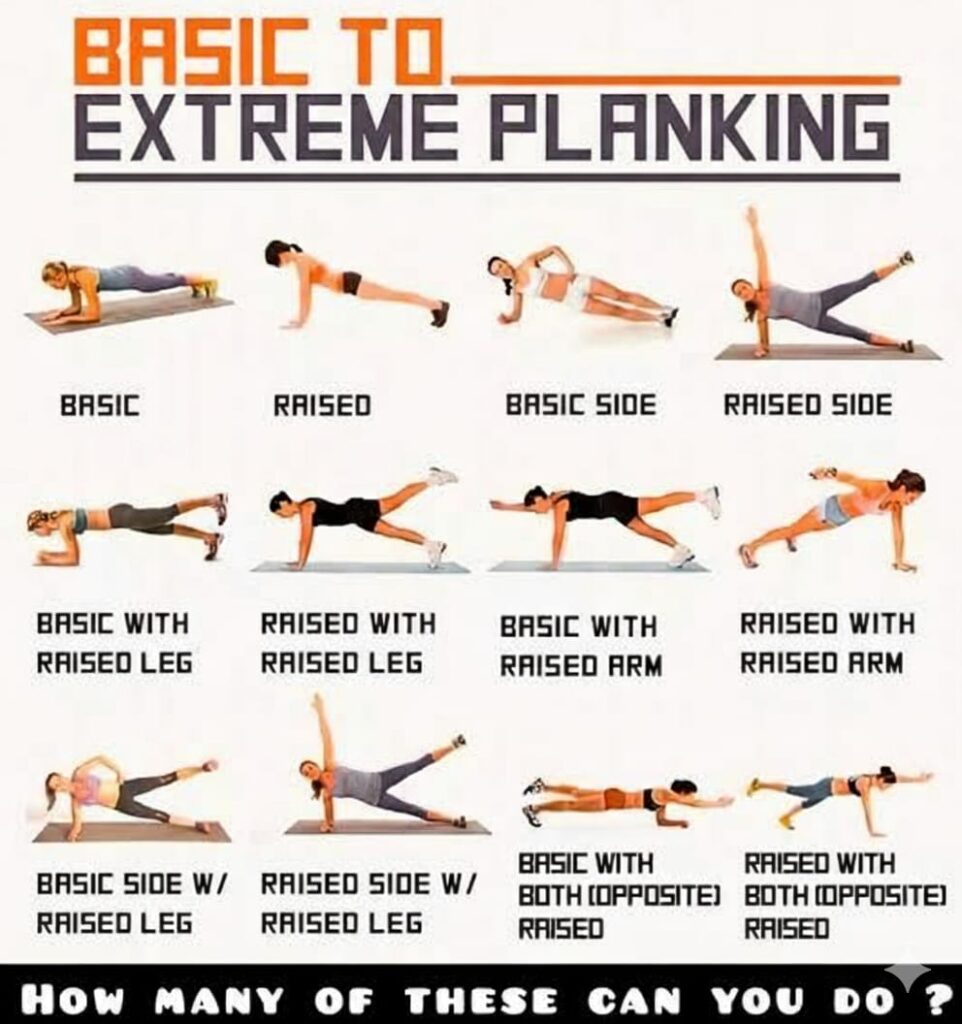Plank exercise ke fayde
