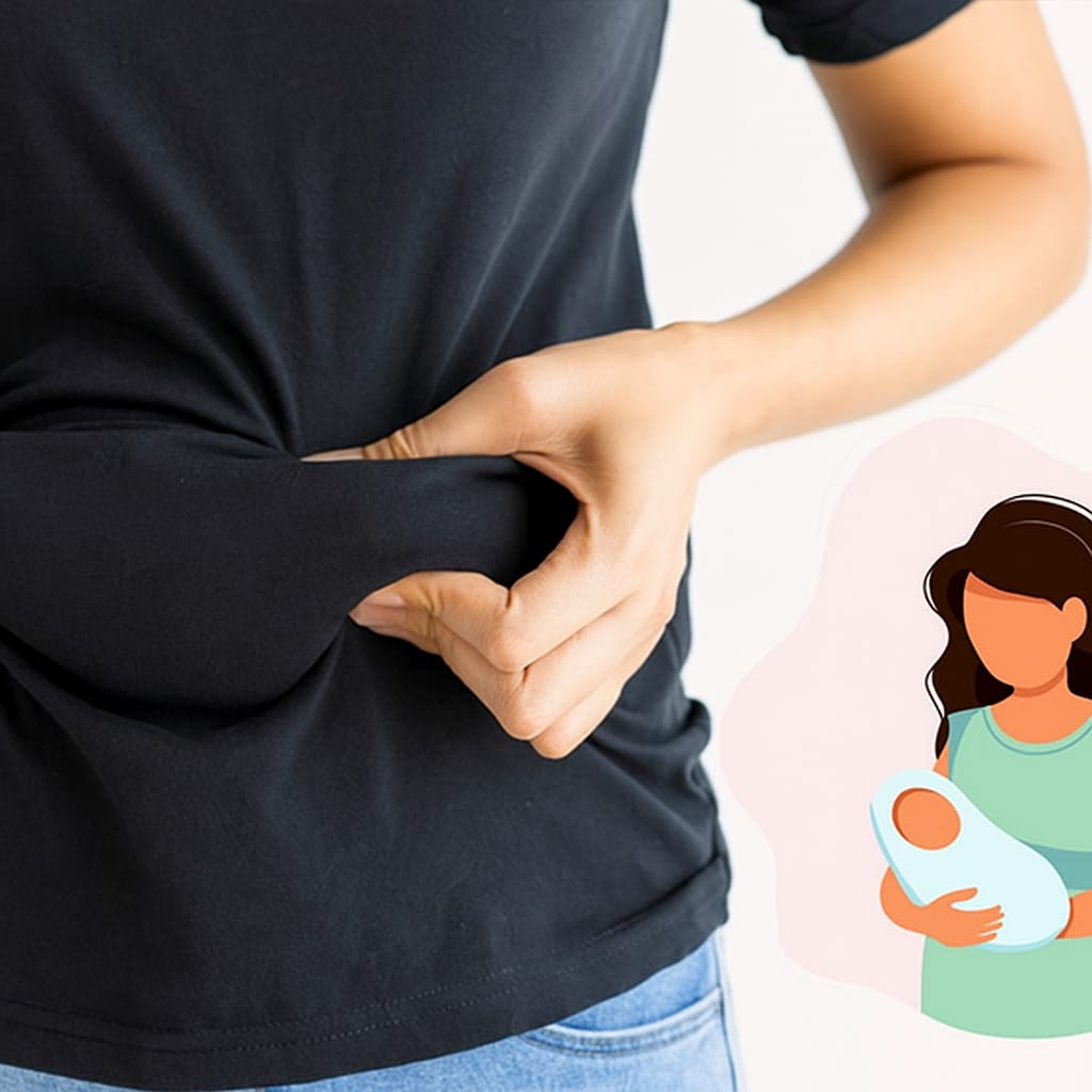 गर्भावस्था के बाद पेट की चर्बी कम करने के उपाय | Delivery ke baad pet kaise kam kare