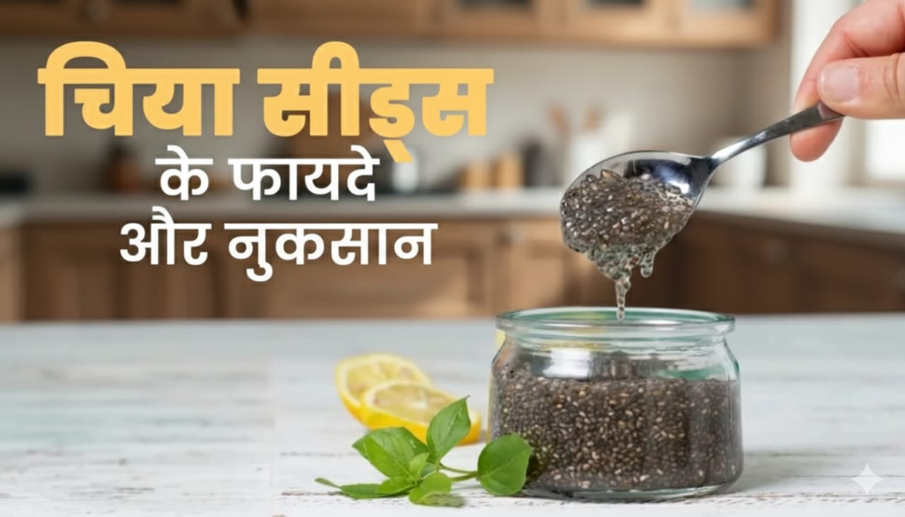 चिया सीड के फायदे और नुकसान | Chia seeds ke fayde in hindi